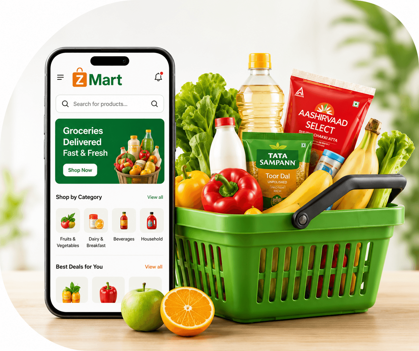 ZMart product basket